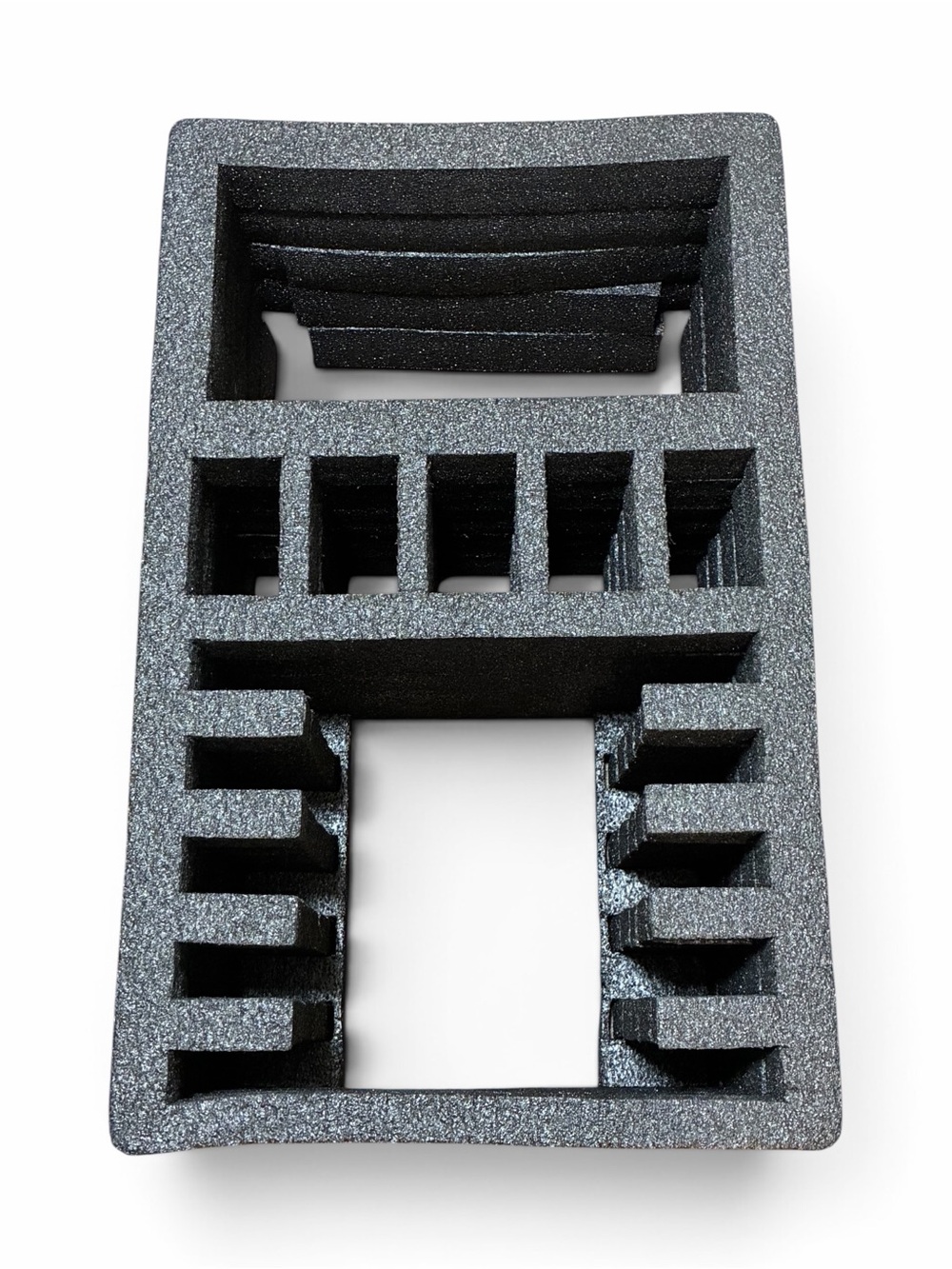 Pelican Case Foam Insert ONLY Black Replacement Foam Compartments Divider Huge